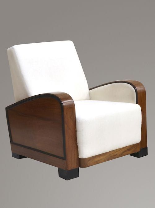 Pair Of Art Deco Club Chairs