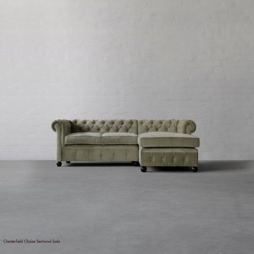 Chesterfield Chaise Sectional Sofa 1