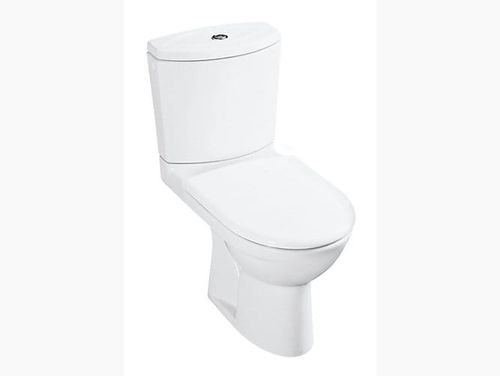 Odeon Two Piece S-trap toilet with Quiet-Close seat & cover, 305mm rough-in