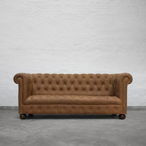 Manchester Chesterfield Leather Sofa Collection 2