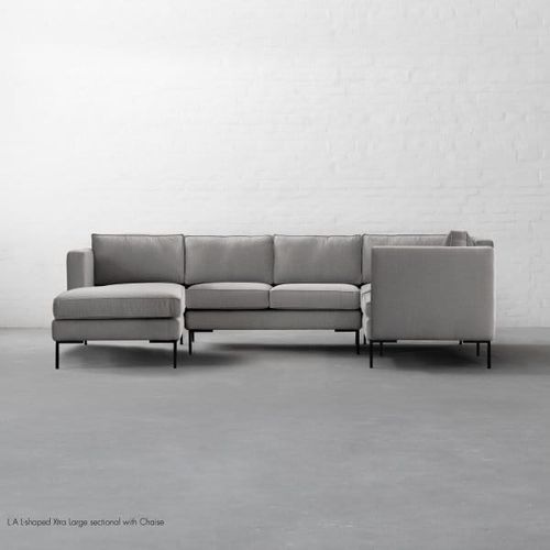 L.A L-shaped Xtra Large sectional with Chaise 1