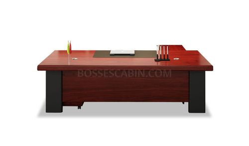Metro 8 Ft. Office Table With Side Cabinet - Bctm - 15h 2.4