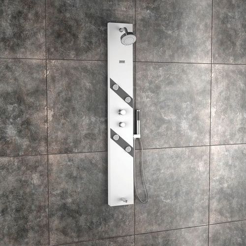 Amora White Shower Panel