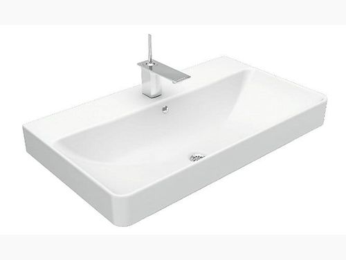 Forefront Vanity top with single faucet hole