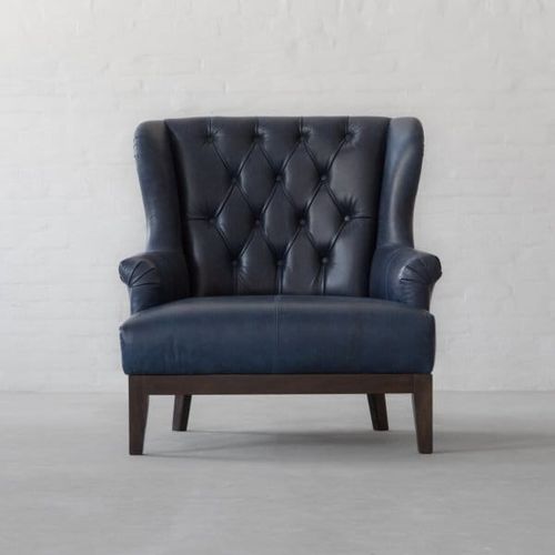Loveseat Tufted Leather 3