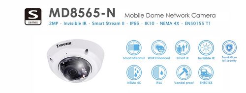 Mobile Dome Network Camera Md8565-n