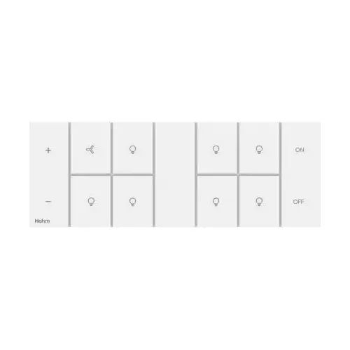 Hohm Vivere 8 M ( 1 Fan 7 Light) Lights Corean Integrated Panel,