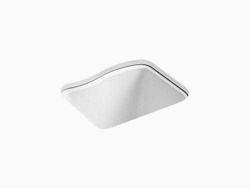Under-Mount Utility Sink With 3-Holes On Deck  