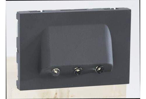 Skirting Light-with LED-3 Module-Chic Grey