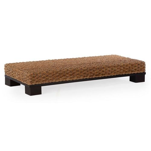 Sofa Set Handcrafted Natural Wood With Abaca Weave