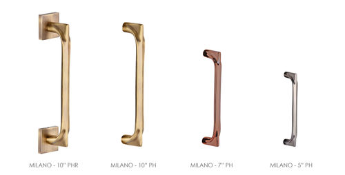 MILANO-10"-PHR | 10"-PH | 7" PH | 5"PH Customised Pull Handle & Lock For Glass Door, Wooden Doors, Cabinets & Wardrobe For Hotels