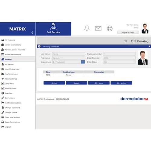 Access Control MATRIX Professional Access