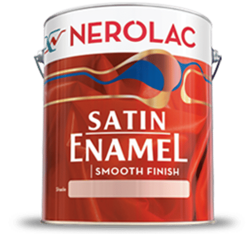 Satin Enamel Smooth Finish
