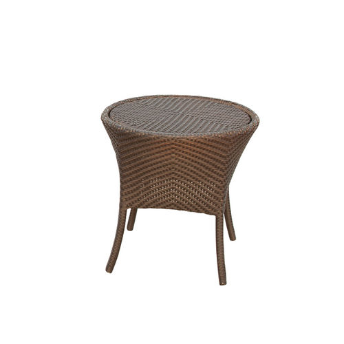 TEA TABLE WITH GLASS TOP (LCOD/115/003)