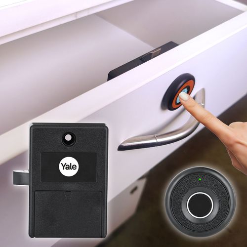 Biometric Smart Premium Furniture Lock - Black