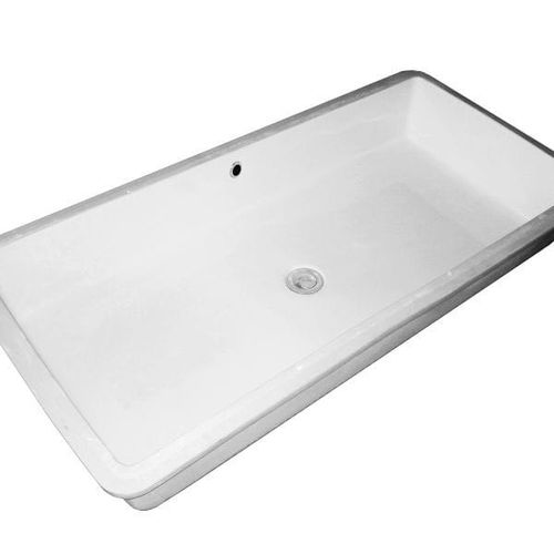 Oblong Under Counter Square Basin