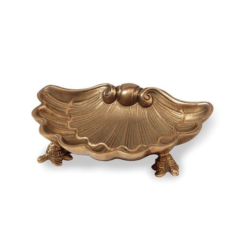 Shell with Turtles Soap Dish