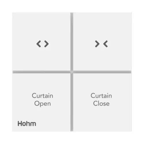 Hohm Vivere 2 M Curtain Switch Lights Corean Integrated Panel,