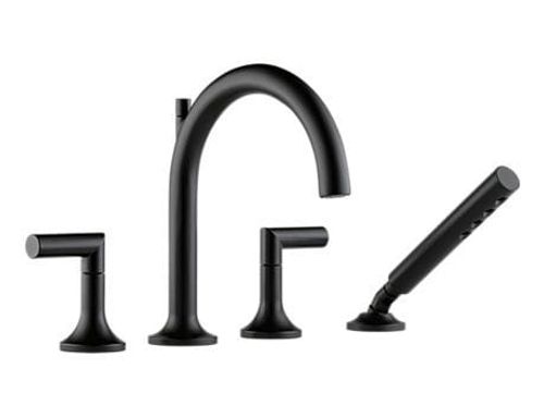 4-Hole Roman Tub with Hand Shower