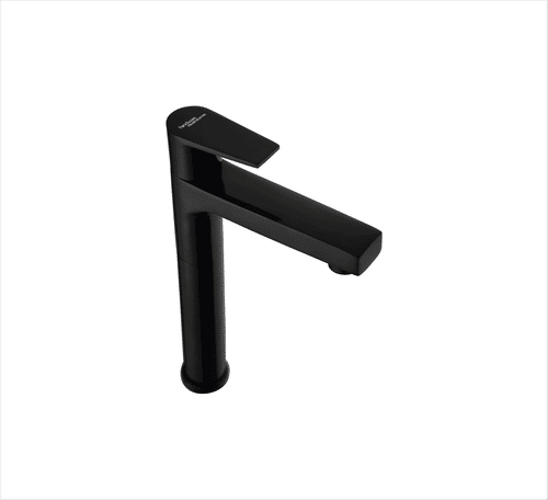 PILLAR TAP TALL IN CHROME BLACK