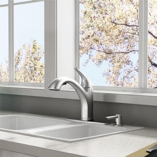 Barton Single Control Pull Out Kitchen Faucet