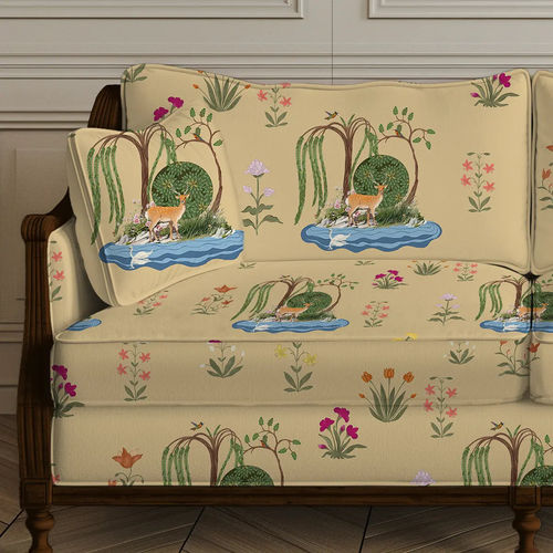 Malhar Sofa and Chairs Upholstery Fabric Beige