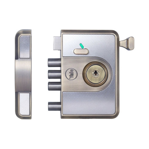 CBR-Cinco 500,Latch & DeadBolt Main Door Lock, Both Side Keys, Antique Brass