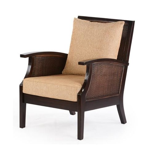 Aventure Sofa Set Wood+Rattan Brown