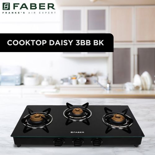 HOB COOKTOP DAISY 3BB BK