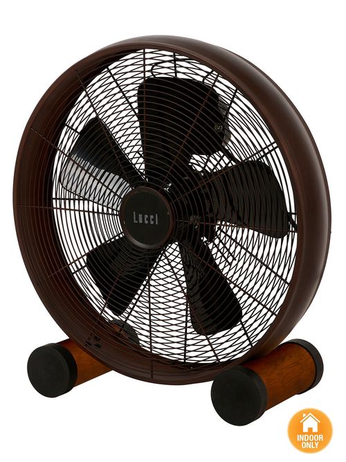 Breeze 41cm Table Fan in Oil Rubbed Bronze