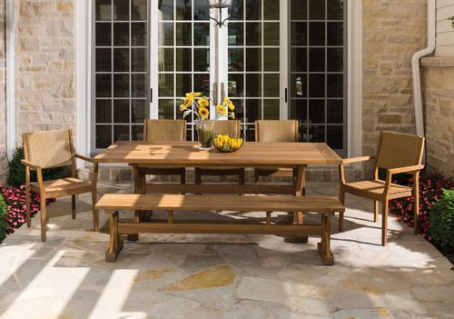Teak 78 Dining Bench
