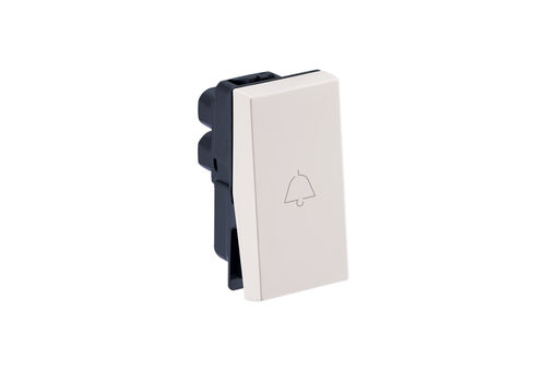 6A-Bell Push-1 Way-1 Module-Classic White