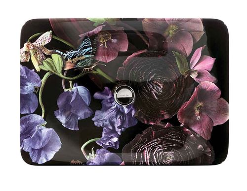 Dutchmaster in Midnight Floral Rectangle Wading Pool