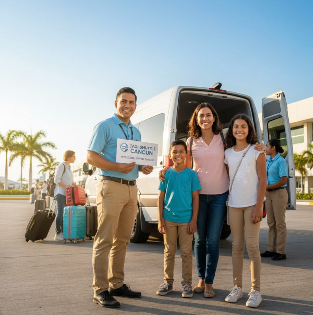 Cancun airport transportation tips with professional Taxi Shuttle Cancun service