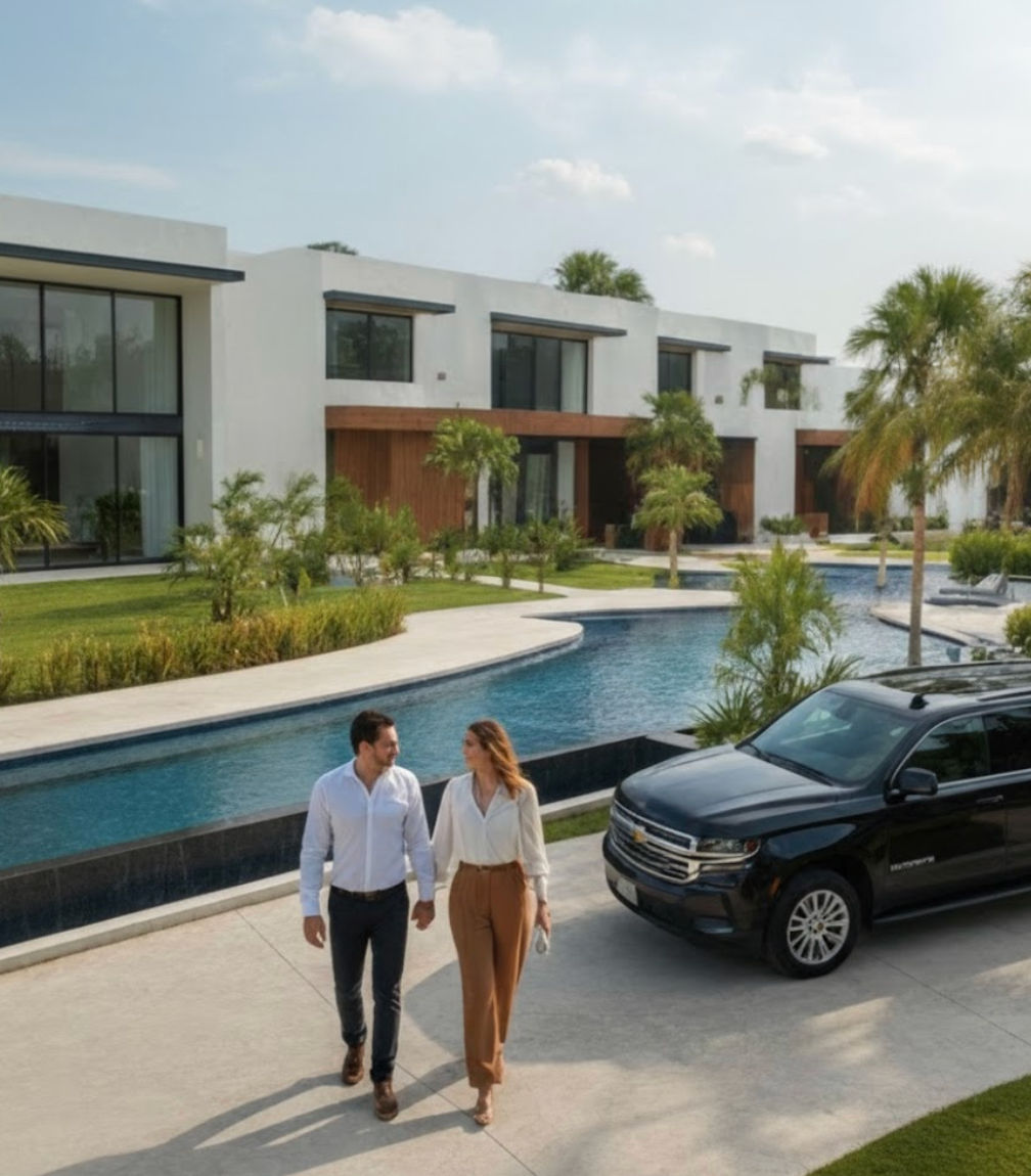 Calidad de vida e inversion en casas sustentables en Merida Yucatan Familia disfrutando de casa sustentable y terrenos en Merida con Itzimna Real Estate