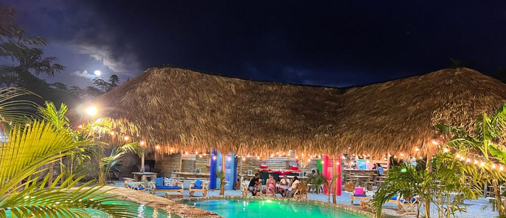Transportation from Punta Cana Airport to Chalet Tropical Hotel Pool Bar Restaurant