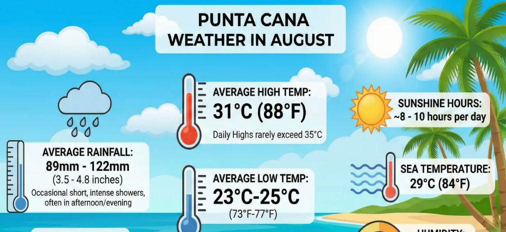 Weather in Punta Cana, Dominican Republic