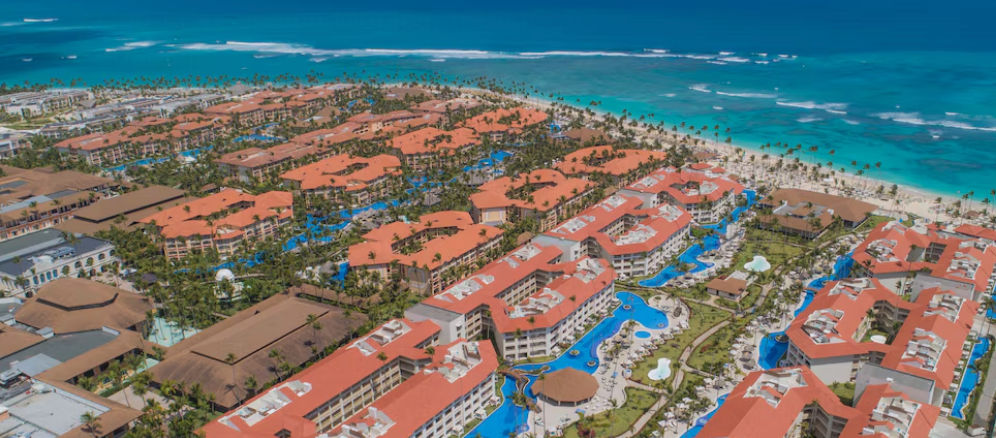 Majestic Mirage Punta Cana resort aerial view and luxury amenities