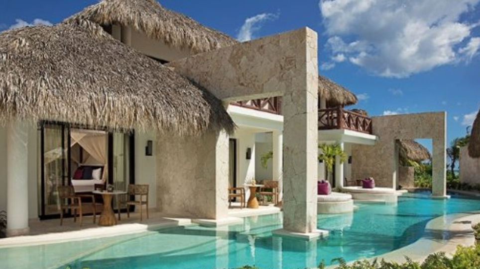 Punta Cana all inclusive hotel resort and tropical beach scenery