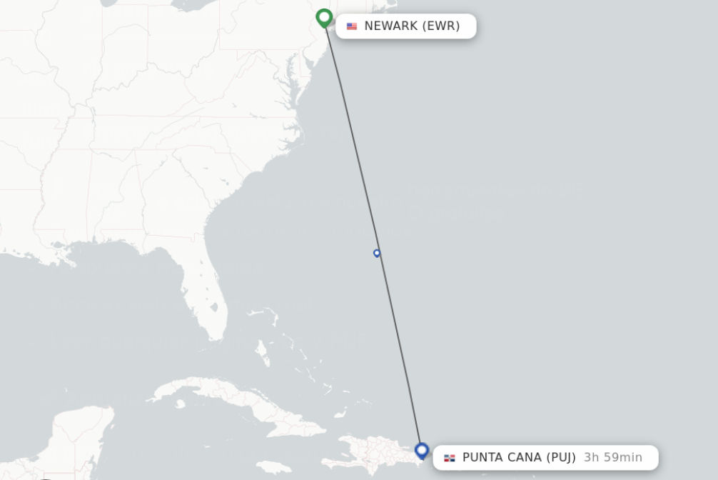 airfare to punta cana from newark