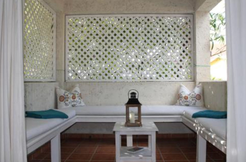 Instalaciones exteriores y areas verdes de Bayahibe Guest House en Republica Dominicana