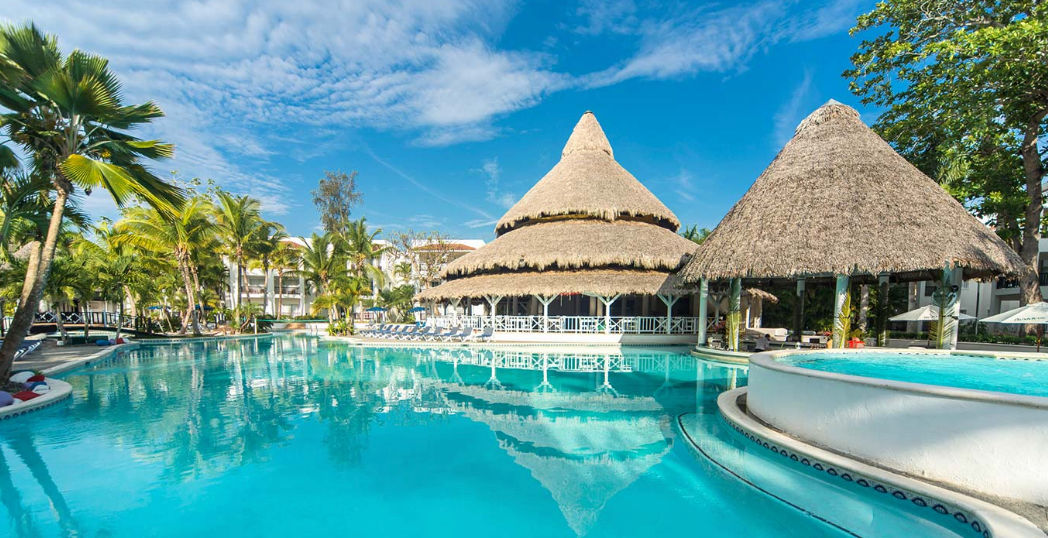 Vista aerea de Be Live Experience Hamaca Beach en Boca Chica