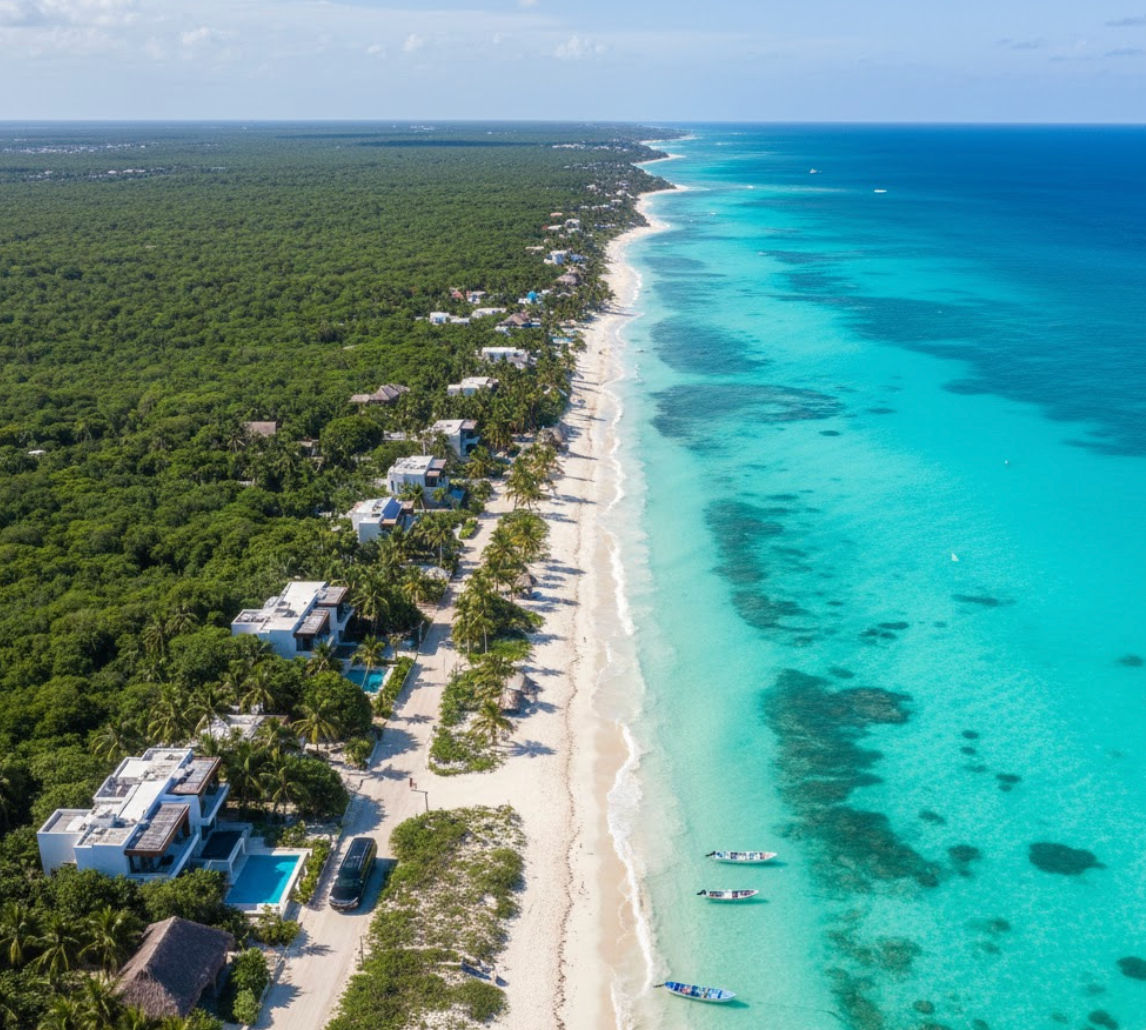 Reservar transfer Cancun a Tulum zona hotelera con Taxi Shuttle Cancun