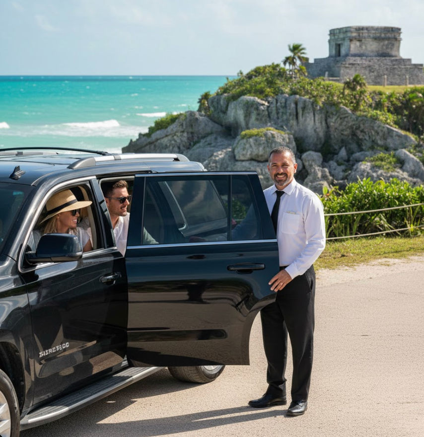 Private driver for Tulum and Coba tour with Taxi Shuttle Cancun