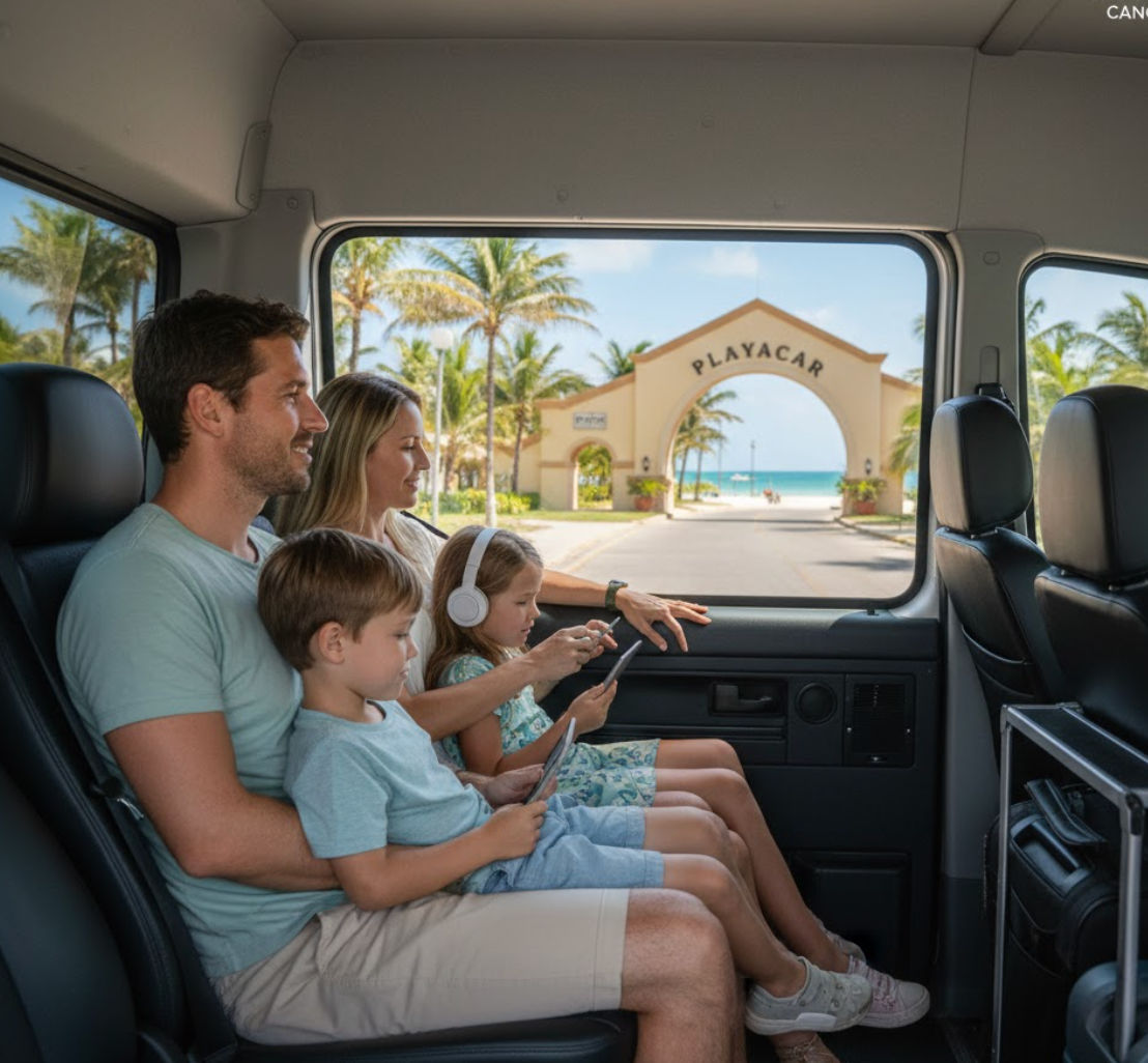 Private transport to Playacar with Taxi Shuttle Cancun
