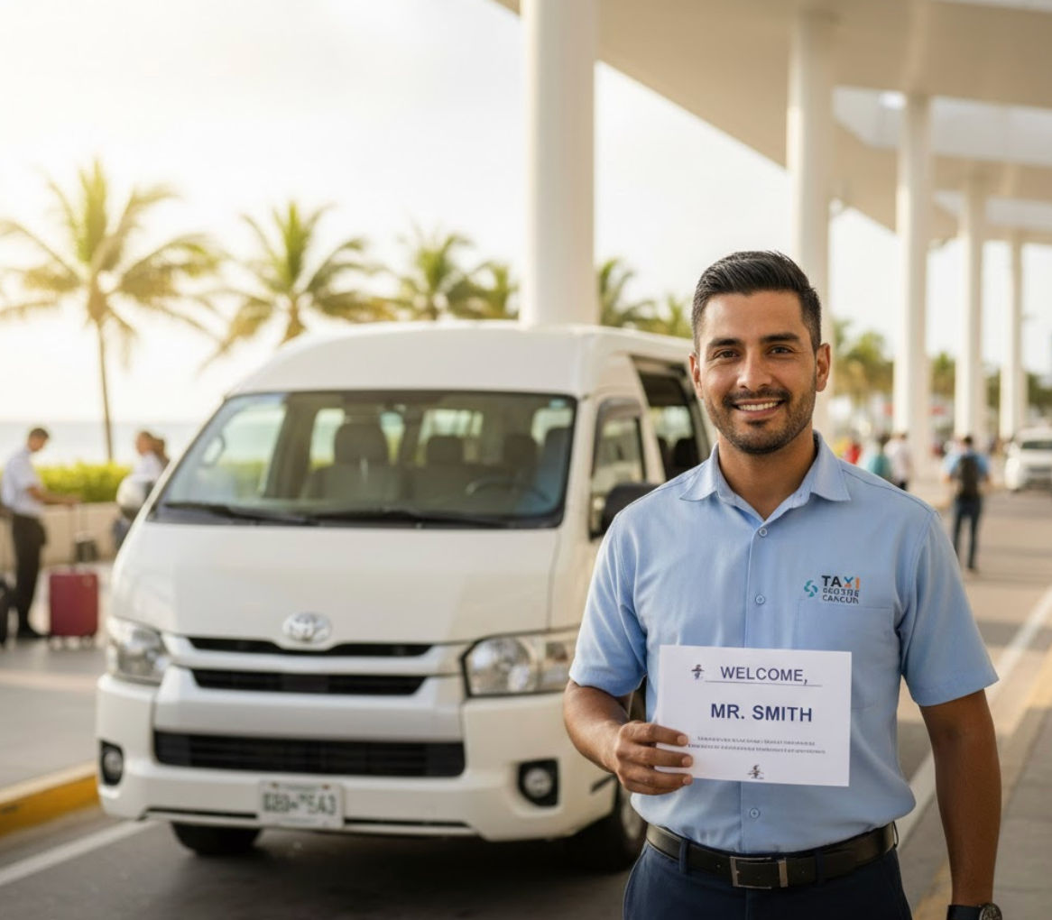 Private transportation price Cancun to Tulum with Taxi Shuttle Cancun