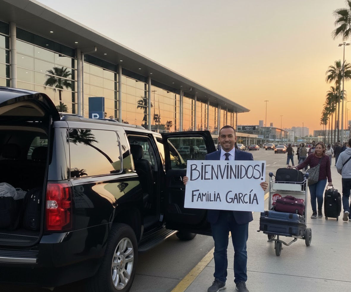 Transporte privado en Suburban del Aeropuerto de Cancún al hotel