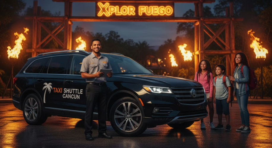 Precio de traslado privado a Xplor Fuego con Taxi Shuttle Cancun traslado a parque xplor fuego precio taxi shuttle cancun