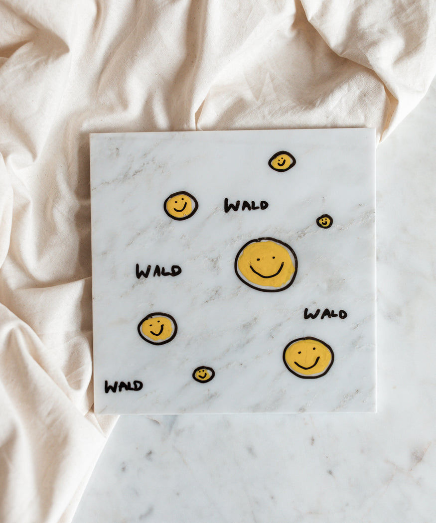 A smiley face jewelry piece by WALD Berlin from Germany's capital, Berlin.
