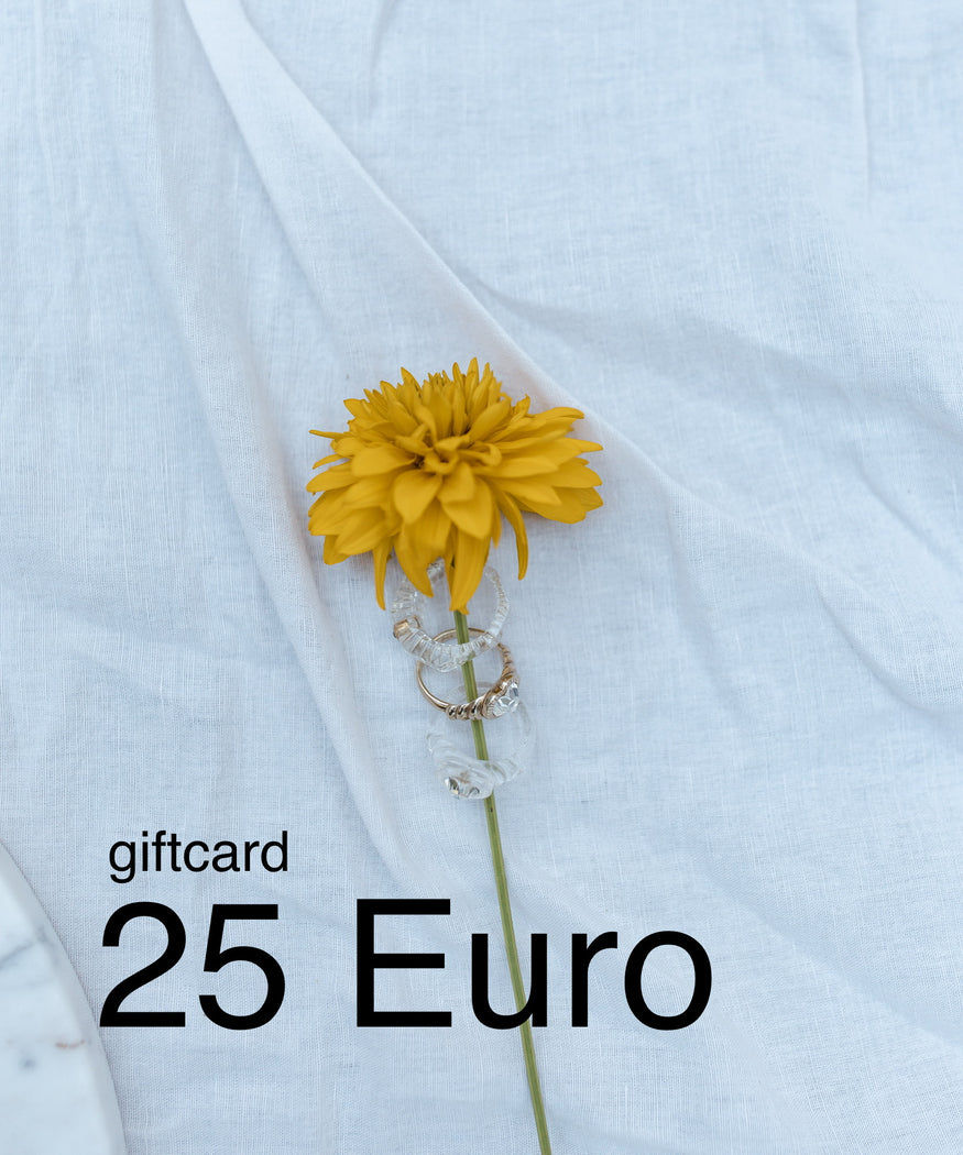 €25 jewelry gift card for WALD Berlin in Germany.